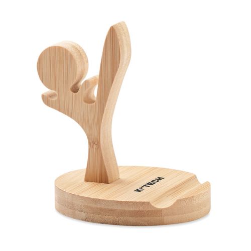 Funny bamboo phone stand - Image 2